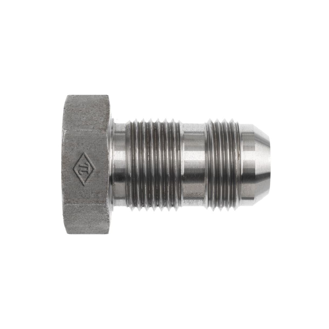 0406 Tube Bore x Male JIC Bulkhead