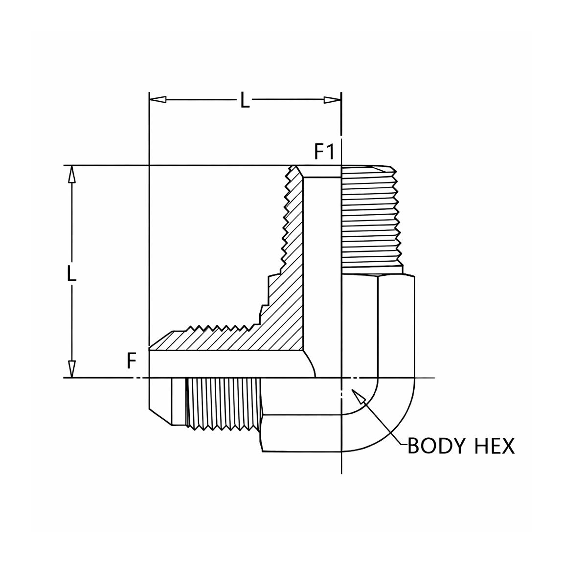 2501-FG Male JICx Male Pipe