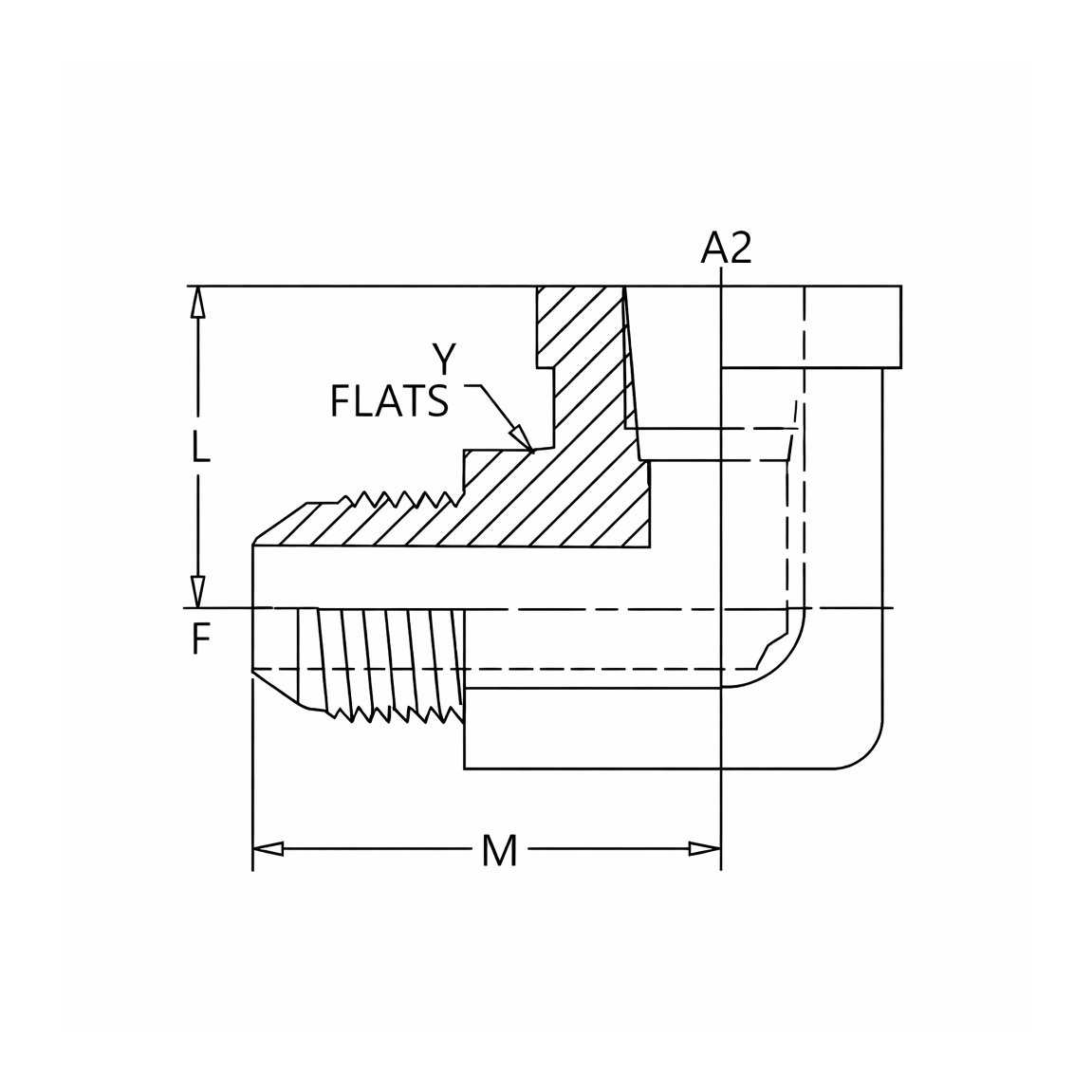 2502-FG Male JICx Female Pipe