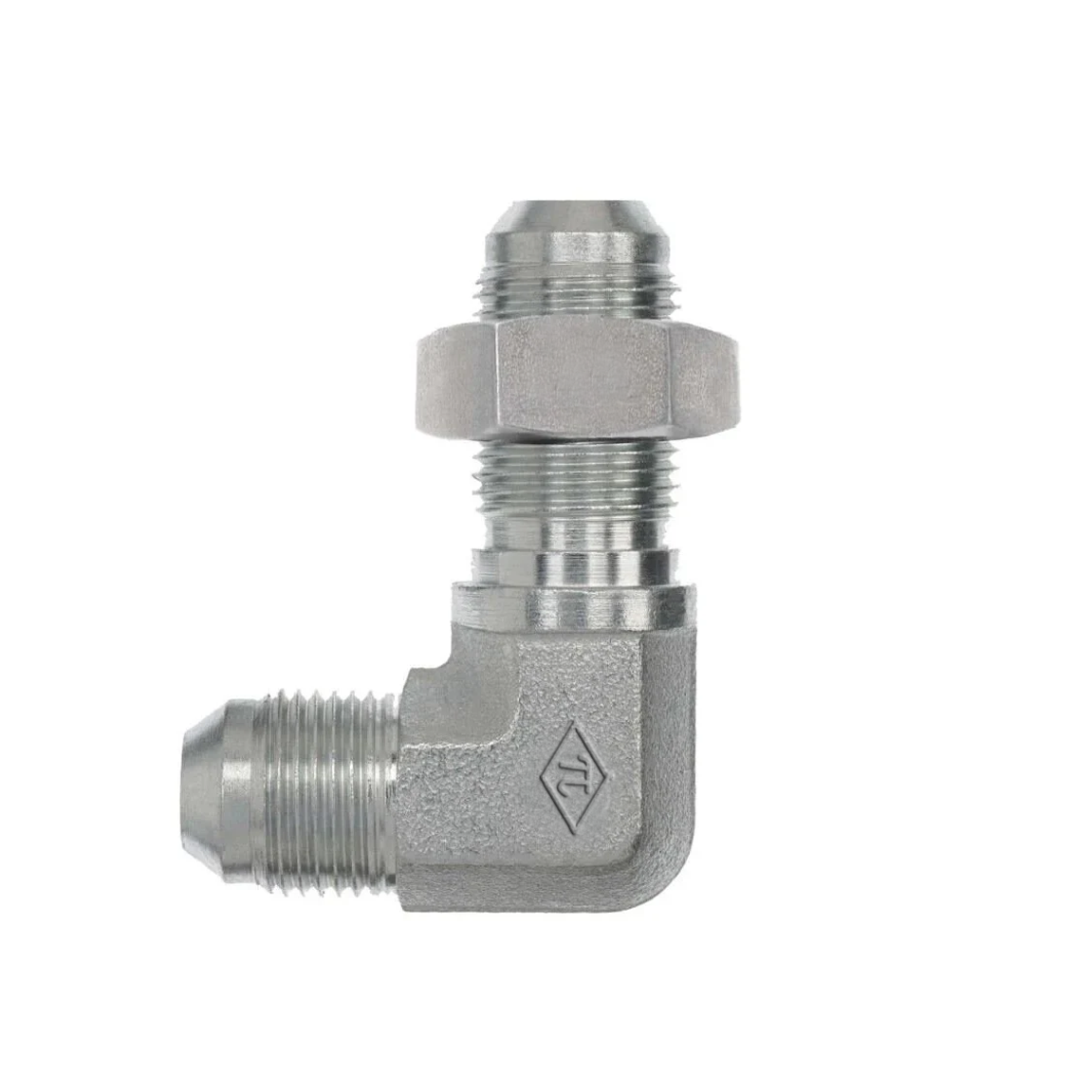 2701-LN-FG Male JIC x Male JIC Bulkhead,With Lock Nut
