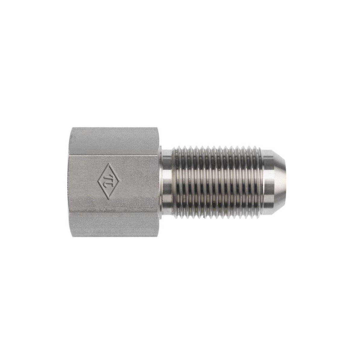 2705 Female Pipe x Male JIC Bulkhead