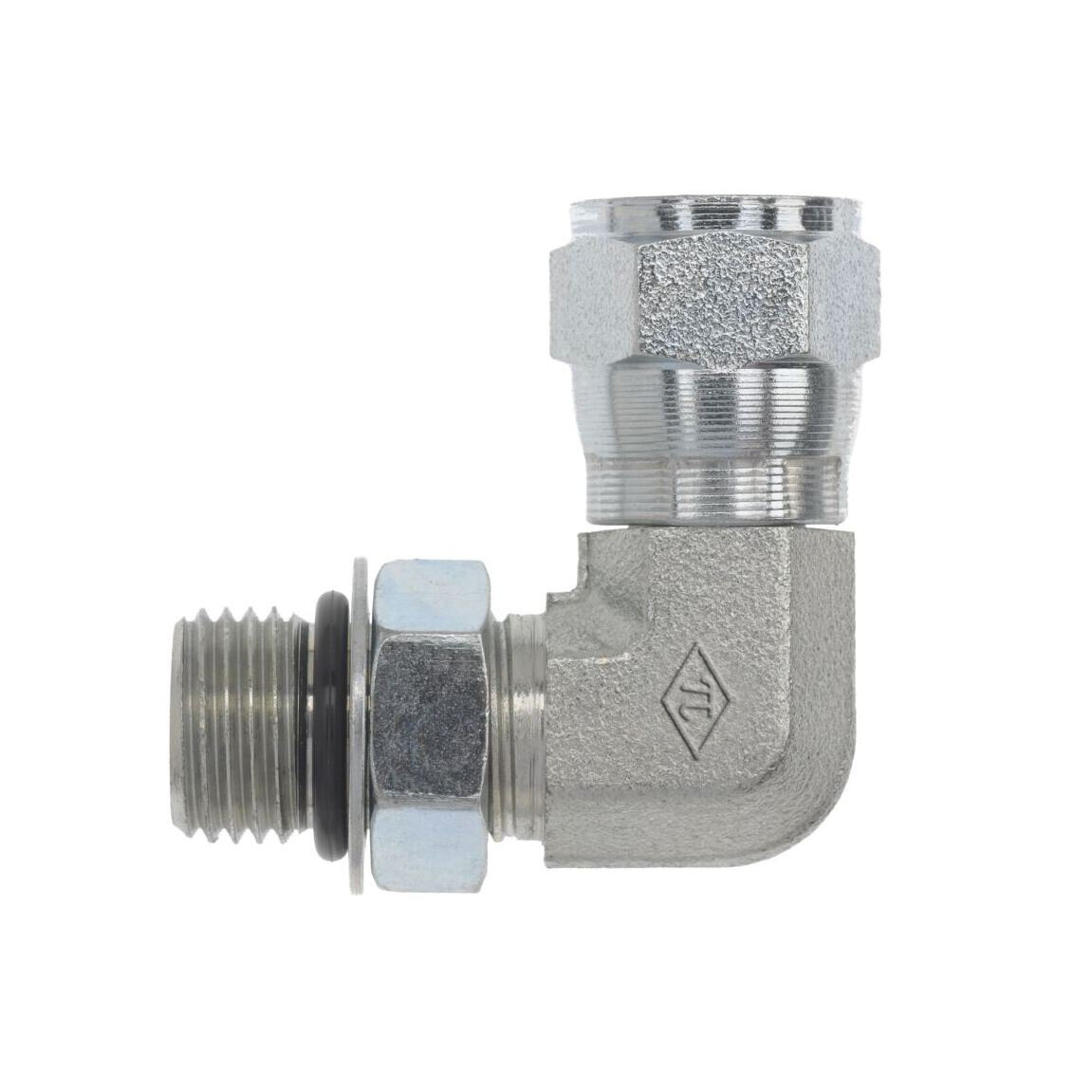 6809-NWO-FG Male Adjustable ORB x Female JIC Swivel
