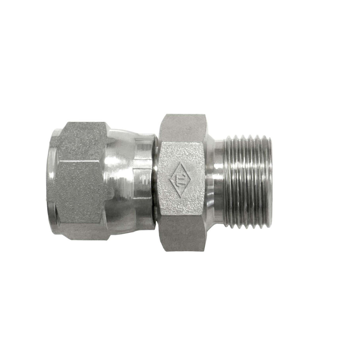 7025 Female JIC Swivel x Male Metric