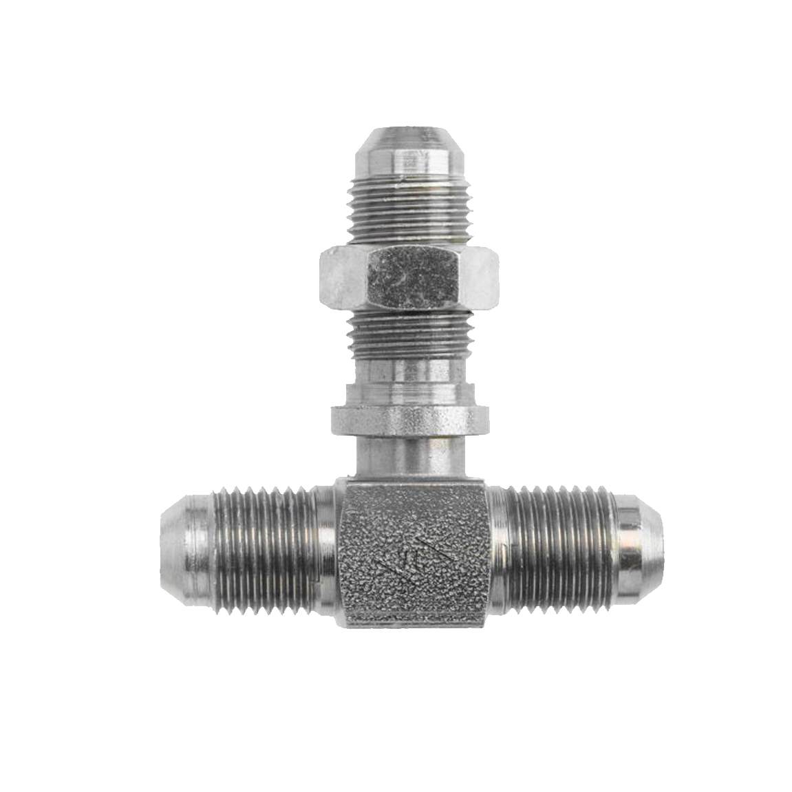 FS2703-LN-FG Male ORFS x Male ORFS x Male ORFSBulkhead, With Lock Nut